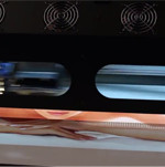 click to see the video Eagle Hybrid 100 print on metal
