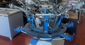 Giostra manuale serigrafica Sertec mod S5M
